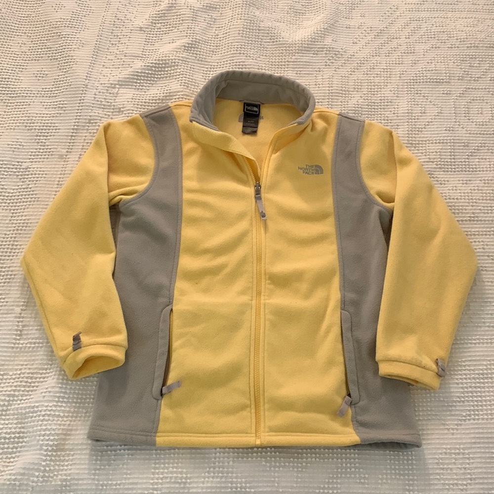 Northface XL Zip-front, 2 zip hand-warmer pockets, Fleece Jacket